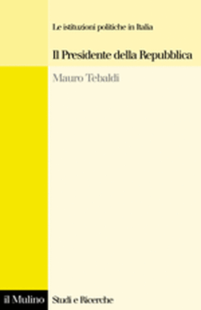 Copertina Il Presidente della Repubblica