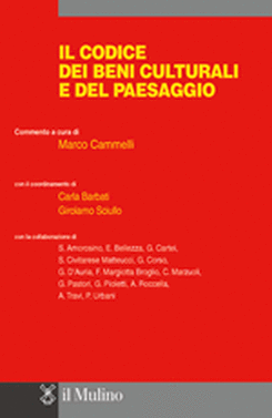 copertina Il Codice dei beni culturali e del paesaggio