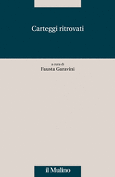 Cover Carteggi ritrovati